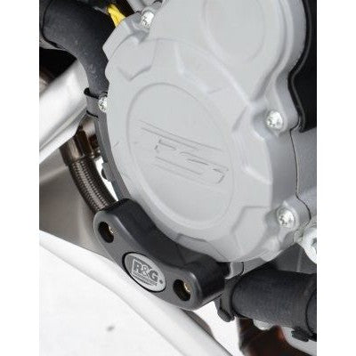 R&G Racing Black Engine Case Sliders LHS For 2013-2016 MV Agusta Brutale 675
