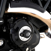 R&G Racing Black Engine Case Sliders LHS For 2015-2018 Ducati Scrambler Classic
