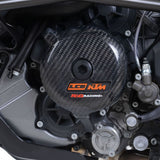 Deslizadores de cárter de motor de fibra de carbono R&G Racing LHS para KTM 1050 Adventure 2015-2016