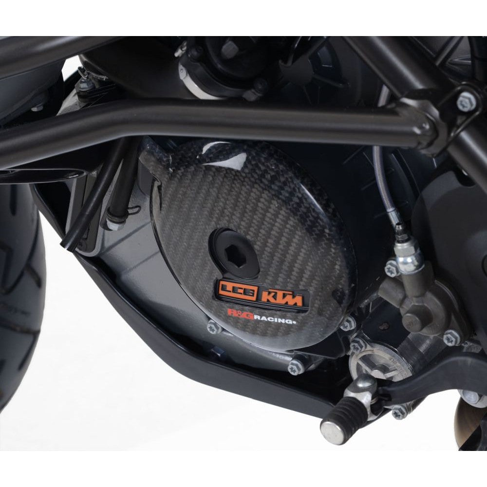 R&G Racing Carbon Fibre Engine Case Sliders LHS For 2015-2016 KTM 1050 Adventure