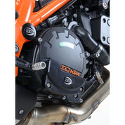 R&G Racing Black Engine Case Sliders RHS For 2016-2020 KTM 1290 Super Duke GT