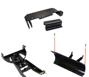 Denali Black UTV Snow Plow Kit For CF-Moto UFORCE 1000 2021