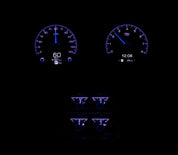 Dakota Digital 1968 Chevrolet Camaro HDX Analog Gauge kit With Console Gauges HDX-68C-CAC
