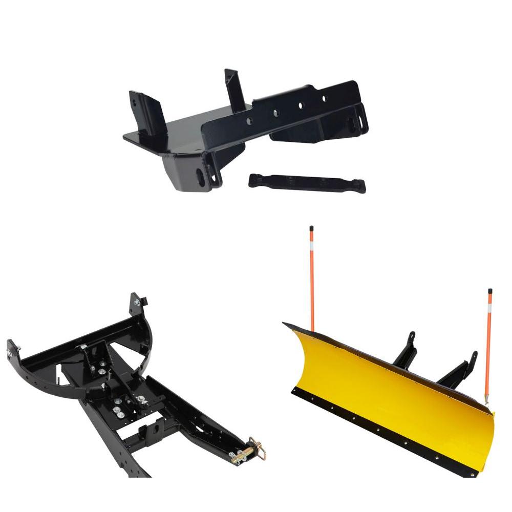Denali UTV Snow Plow Kit For Yamaha Wolverine R-Spec YXE70 4x4 FI 2016-2019