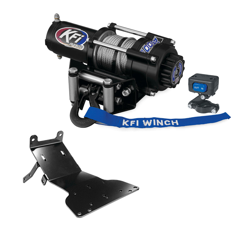KFI 2500 lb Winch And Optional Mount