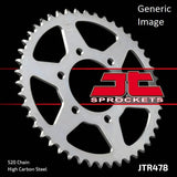 Steel Rear Sprocket 42T fits Street KAWASAKI ZZR600 2005-2008