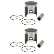 2 SPI Pistons Gasket Bearings Kit Arctic Cat 600 Sabercat Crossfire Firecat M6