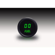 Intellitronix Fuel Level LED Digital Gauge in Black Bezel - Green