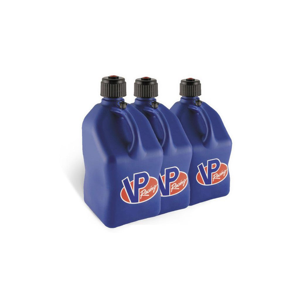 VP Racing 5 Gallon Yellow Square Fuel Jug - SCCA/ATV/UTV/ORV Approved Gas Can