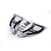 R&G Racing Black 2 Piece Exhaust Hanger Kit For 2003-2009 Suzuki SV1000 EH0027BK