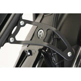 Soporte de escape negro R&G Racing para Yamaha FZ1 N 2001-2015