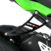 R&G Racing Black Exhaust Hanger For 2009-2012 Kawasaki Ninja ZX6R ZX600R
