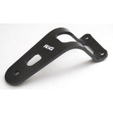 R&G Racing Black Exhaust Hanger And Footrest Blanking Plate For 2011-2013 Yamaha FZ8 Fazer 800