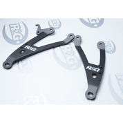 R&G Racing Black Exhaust Hanger Set For 2014-2019 Kawasaki Z1000SX (Ninja 1000)