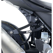 R&G Racing Black Exhaust Hanger Kit For 2016-2018 Suzuki SV650 Unfaired