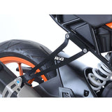 Kit de suspensión de escape y placa ciega R&G Racing para KTM 390 RC 2017-2020