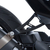 R&G Racing Black Exhaust Hanger & Footrest Blanking Plate For 2018-2020 Husqvarna VITPILEN 701