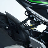 Kit de soporte de escape y placa ciega para reposapiés R&G Racing para Kawasaki Ninja 125 (2019-2024)