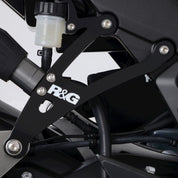 R&G Racing Black Exhaust Hanger Kit For 2020-2024 Kawasaki Ninja 1000SX ZX1000