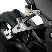 R&G Racing Black Exhaust Hanger Kit For 2020-2024 Kawasaki Ninja 1000SX ZX1000