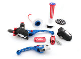 ASV F4 Pro Pack+ Clutch And Brake Lever Pair Pack Blue EMF40106YPX