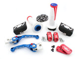 ASV F4 Pro Pack+ Hydraulic Clutch And Brake Lever Pair Pack Blue EMF41322