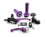 ASV F4 Pro Pack+ Clutch And Brake Lever Pair Pack Purple EMF41506PX