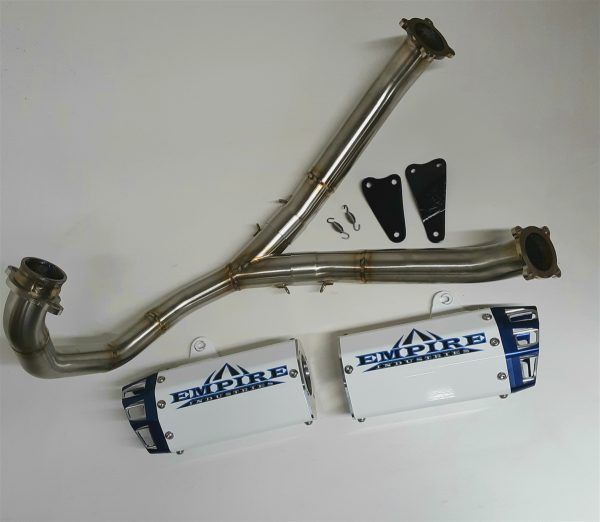 Empire Industries Full System Dual Exhaust For Suzuki DRZ400 All Years