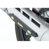 R&G Racing Black Exhaust Sliders For 2015-2017 Yamaha YBR125C Express ES0006BK