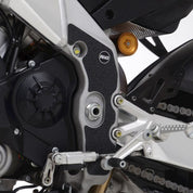 R&G Racing Black Boot Guard Kit For 2021-2024 Aprilia RSV4 1100 Factory