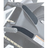R&G Racing Black Boot Guard Kit For 2024-2025 EBR 1190RX