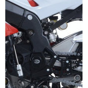 R&G Racing Black Boot Guard Kit For 2015-2018 BMW S1000RR EZBG103BL