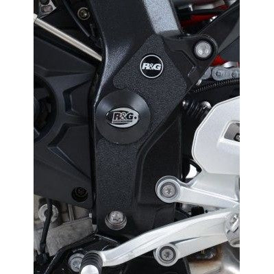 R&G Racing Black Boot Guard Kit For 2015-2019 BMW S1000XR EZBG104BL