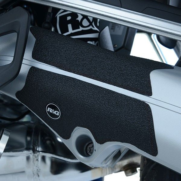 R&G Racing Black Boot Guard Kit For 2018-2023 BMW R1250GS