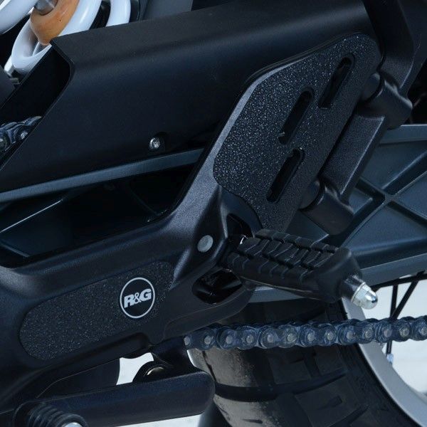 R&G Racing Black Boot Guard Kit For 2021-2023 Husqvarna 125 Svartpilen