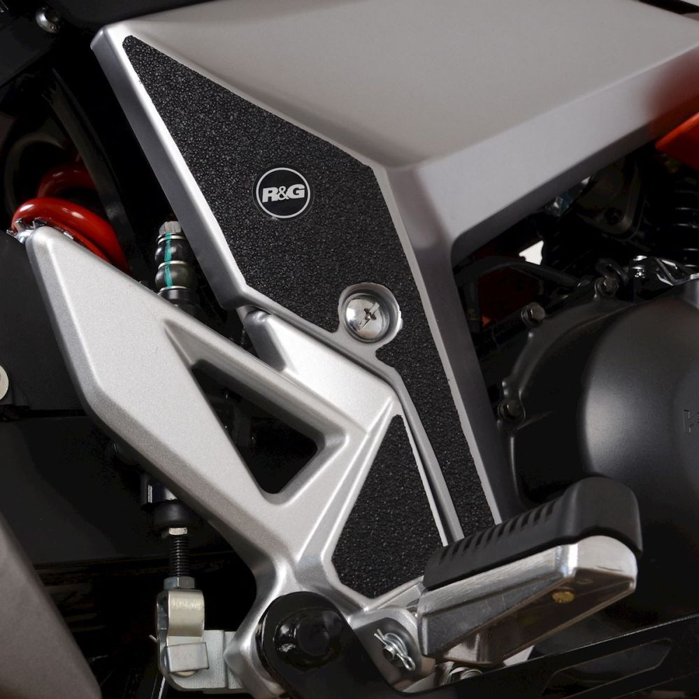 R&G Racing Black Boot Guard Kit For 2019-2024 Kymco VSR125(i) EZBG1700BL