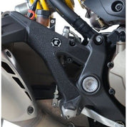 R&G Racing Black Boot Guard Kit For 2014-2018 Ducati Monster 1200