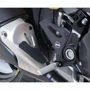 R&G Racing Black Boot Guard Kit For 2016-2019 Ducati Monster 1200 R EZBG207BL