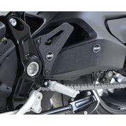R&G Racing Black Boot Guard Kit For 2016-2019 Ducati Monster 1200 R EZBG207BL