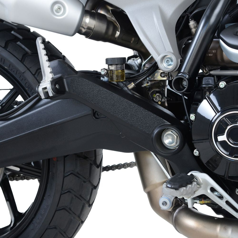 R&G Racing Black Boot Guard Kit For 2018-2020 Ducati Scrambler 1100 EZBG212BL