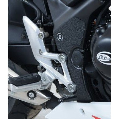 R&G Racing Black Boot Guard Kit For 2015-2020 Honda CBR300R EZBG304BL