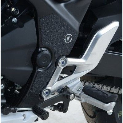 R&G Racing Black Boot Guard Kit For 2015-2020 Honda CBR300R EZBG304BL