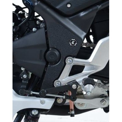 R&G Racing Black Boot Guard Kit For 2015-2020 Honda CBR300R EZBG304BL