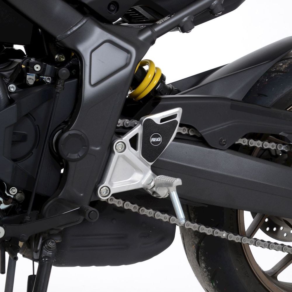 R&G Racing Black Boot Guard Kit For 2019-2024 Honda CB650R