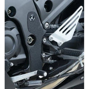 R&G Racing Black Boot Guard Kit For 2012-2019 Kawasaki ZZR1400 (ZX-14) EZBG402BL