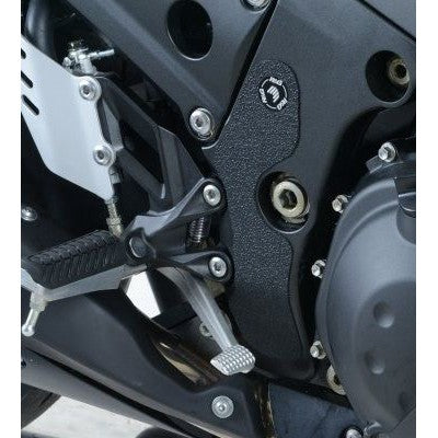 R&G Racing Black Boot Guard Kit For 2012-2019 Kawasaki ZZR1400 (ZX-14) EZBG402BL