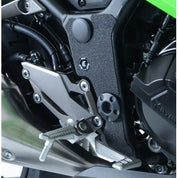 R&G Racing Black Boot Guard Kit For 2013-2017 Kawasaki Ninja 250