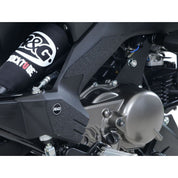 R&G Racing Black Boot Guard Kit For 2016-2018 Kawasaki Z125