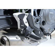 R&G Racing Black Boot Guard Kit For 2017-2024 Kawasaki Ninja 650 EX650