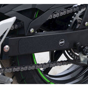 R&G Racing Black Boot Guard Kit For 2018-2020 Kawasaki Ninja 250
